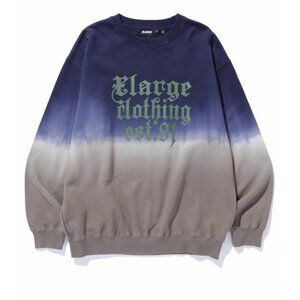 XLARGE Gradation Crewneck Sweatshirts Men's